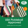 Tangerine Pickleball Paddle - Cool & Unique Designs - Lightweight with Honeycomb Core & Fiberglass Surface - Gifts for Pickleball Lovers - USAPA Approved - Napa view 2