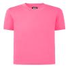 QBK 2T to Youth Neon Shirt Kids UPF 50+ Dry Fit Athletic Short Sleeve Rash Guard T Shirts for Boys Girls Sports Undershirt (Pink L) view 1