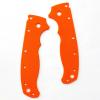 1 Pair Custom G10 Scales Handle Fits for Demko AD20.5, Handle Patch DIY Replacement Accessories (Size : Orange) view 3
