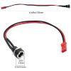 2-Pack Electric Scooter Charger Port for Gotrax GXL V2, XR Elite, XR Ultra, Apex, Rival Electric Scooter - 2 Cable Power, Coaxial 5.5mm OD, 2.5mm ID, Electric Scooter Charger Port Replacement Parts view 2