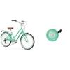 sixthreezero EVRYjourney Women's Beach Cruiser Bike and Firmstrong Classic Bicycle Bell Bundle view 1