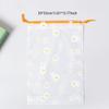 10PCS Frosted Drawstring Bags Travel Shoe Bags Dust Bags for Shoes Drawstring Packing Bags Shoe Pouch Organizer Bags Dustproof Storage Bag view 2
