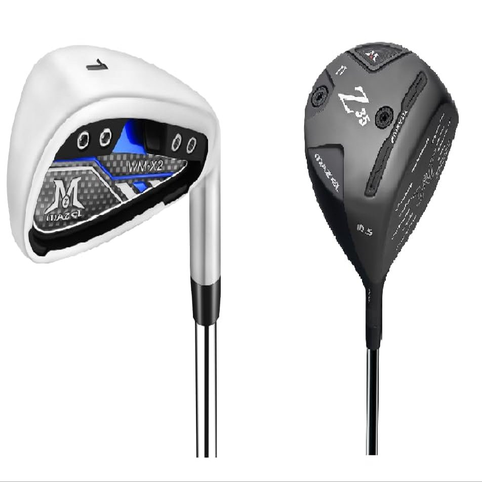 MAZEL Golf Iron & Golf Driver,Bundle of 2
