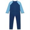 Nikiikoo Kids Boys Girls One Piece Swimsuit Full Body Surfing Wetsuit Long Sleeve Rash Guard Swimwear Sunsuit Navy 5-6 Years view 4