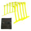 Aosekaa Speed Agility Hurdles, Agility Speed Training Equipment, Speed Training Hurdles, Improves Strength Coordination for Coaching, Fluorescent Green view 1