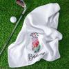 idooodle Personalized Golf Towel, 24x16 inch Custom Embroidered Name Golf Towels with Hanging Clip, Gifts for Golf Lover view 4