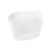 Generic 3PC Womens Bandeau Bras Stretchy Seamless Comfort Breathable Gathering Bra Underwear Strapless Tube Top Bralettes 3PC-Style002White Medium view 4