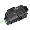 EZshoot 800 Lumens Pistol Light Laser Combo Rechargeable, Pistol Flashlight with Slidable Rail Compatible with Glock and Picatinny Rail, Gun Light with Green Laser Beam view 1