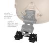 SUZLAZYR Binocular Bridge System NVG Mount Night Vision Goggles Night Vision Adapter Helmet Mount for PVS-14, Mum, GT-14 - Aluminum Alloy,Black view 2
