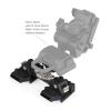 SUZLAZYR Binocular Bridge System NVG Mount Night Vision Goggles Night Vision Adapter Helmet Mount for PVS-14, Mum, GT-14 - Aluminum Alloy,Black view 3