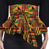 African Women Waist Belts Print Vintage Wide Waist Belt for Tops Dress view 2