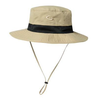 Mens Wide Brim Sun Hat M/L UV Protection Boonie Bucket Sunhat Summer Beach Golf Hiking Safari Outdoor Fishing Garden SPF 50 Khaki