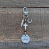Lusebiy Horse Saddle And Bridle Charm Clip, Bless This Horse Rider Keep Safe Bridle, Saddle Riding Charms Hanging Gifts view 4