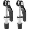 SUPVOX Alloy Bike Seat Tube Clip 2pcs Quick Release Screw Bike Seatpost Clamp for view 1