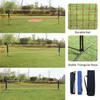 Ucootifly Adjustable Height Portable Badminton Net Set with Carrying Bag Stand/Frame 17FT Large Volleyball Net for Playing Pickleball, Volleyball,Lawn Tennis - Easy and Fast Assembly view 3