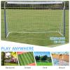 Ucootifly Portable Soccer Goal for Backyard 8x5 FT Courtyard Soccer Match with Nets Storage for Easy Self-Assembly Youth Soccer Goal with Net view 4