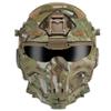 YounggDiy HL-98 Tactical Helmet with Built-in Communication Earphone, Anti-Fog Fan Replaceable Lenses,Tactical Gear view 1