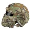 YounggDiy HL-98 Tactical Helmet with Built-in Communication Earphone, Anti-Fog Fan Replaceable Lenses,Tactical Gear view 3