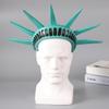Bulex Statue of Liberty Crown and Torch Costume Accessories for Men Women, Statue of Lady Liberty Hat Headband (Torch and Headband) view 2