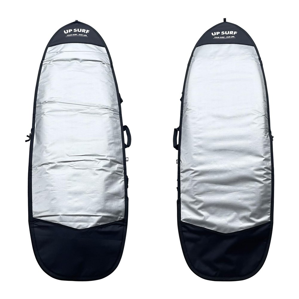 UP SURF Surfboard bag, Daylight Bags for Fun and short boards, Size 54,58,60",6'4",6'8" Surfboard cover for Storage and Transport Surfboard (60)