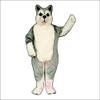 Loyal Husky Dog Mascot Costume Adult Size for Men & Women with Built-in Fan Inside the Head view 1