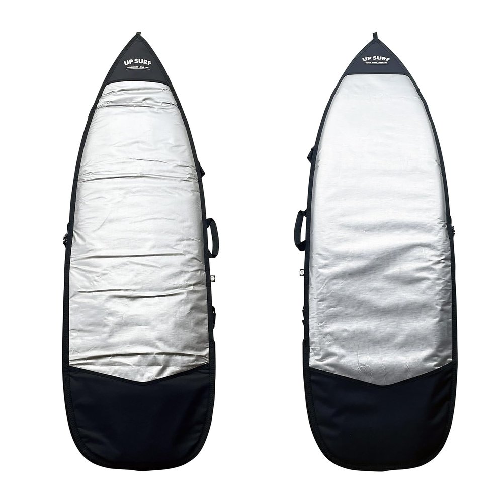 UP SURF Surfboard bag, Daylight Bags for Fun and short boards, Size 54,58,60",6'4",6'8" Surfboard cover for Storage and Transport Surfboard (64)