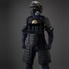 URMODELAND Tactical Skirt Armour Crotch Armour Protector, Samurai Tactical Armor Crotch Guard, Ajustable Tactical Non-slip Gear Military Combat Protector Defense Gear without helmet vest, Medium view 3