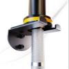 VAIIO Single Olympic Barbell Hanger,Vertical Barbell Mount Rack,Garage Gym Bar Wall Rack,Black Powder Coated,Space Saving Commercial or Home Gym Accessory,Holds under 33mm Bar Size view 2