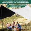 14.411FT Camping Awning,Tarp Tent,Camping Sun Shade,Camp Canopy,Shade for Camping,Universal Tent Rainfly,Great for Camping, Picnics,Beach,Patio view 3