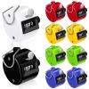Copkim 12 Pcs Clicker Counter, ABS Hand Tally Counter, 4 Digit Number Clickers Metal Hand Counters for School Coaching, Scoring, Stadium, Tasbih Counters, Stitch Counte for Crocheting(Colorful) view 1
