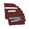 2.83x0.11x0.35inch Guitar Bone Bridge Saddle Nut Files Set, Sturdy Polishing and Adjustment Tool view 1
