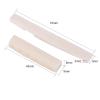 2.83x0.11x0.35inch Guitar Bone Bridge Saddle Nut Files Set, Sturdy Polishing and Adjustment Tool view 3