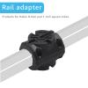 Wllead Kayak Rail Adapter Compatible with Hobie H-Rail Kayak Fishing Accessories (Black 4 Pack) view 3