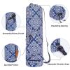 sportsnew Yoga Mat Bag with Water Bottle Pocket and Bottom Wet Pocket, Exercise Yoga Mat Carrier Multi-Functional Storage Bag, Celadon Patent pending view 4