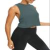Bestisun Backless Dance Tops Running Yoga Sports Active Tanks DeepGreen XL view 3