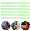 VANZACK 10 Pcs Luminous PVC Casing Glow Crimp Protectors Deep Drop Rigs Flexible Hollow Tube Fishing Glow Sleeves Casing Glow Crimp Protectors Deep Drop Rigs 9.00X0.60X0.60cm view 4