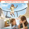 Zevemomo 12 FT Trampoline Outdoor for Kids, 12ft Recreational Trampolines with Safety Enclosure Net & Ladder, Heavy Duty Galvanized Anti-Rust Coating, Trampoline for Kids and Adults view 3