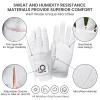 FINGER TEN Golf Gloves Womens Ladies 1 Pack Glove Left Hand for Right Handed Golfer, Wet Hot Cool Rain Grip Weathersof All Weather, Fit Small Medium Large XL (White, Small(Worn On Left Hand)) view 2