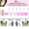 FINGER TEN Golf Gloves Womens Ladies 1 Pack Glove Left Hand for Right Handed Golfer, Wet Hot Cool Rain Grip Weathersof All Weather, Fit Small Medium Large XL (White, Small(Worn On Left Hand)) view 4
