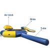 Hlixzoy Inflatable Water Trampoline, Outdoor Inflatable Floating Trampoline, Lake Trampoline, PVC Bouncing Swimming Platform with Jumping Bag, Portable,13ft view 2
