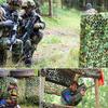 Camo Netting/Camouflage Netting, Bulk Roll Mesh Netting Camouflage Nets for Camping Shooting Hunting, Military Theme Party Decoration Sun Shade OutdoorGarden Shading Mesh ( Size : 2x3m/6.6x9.8ft ) view 4