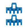Restokki 2Pcs Badminton Stringing Racquet Load Spreader Badminton Tennis Racquet Pulling Machine Threading Accessories High Loaded Spreader Protector (Blue)