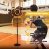 Kunovo Portable Trainer Dummy Defender for Basketball, Height 4.9-7.2ft Shooting Dribbling Passing Trainer Mannequin, Professional Sports Equipment view 2