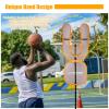 Kunovo Portable Trainer Dummy Defender for Basketball, Height 4.9-7.2ft Shooting Dribbling Passing Trainer Mannequin, Professional Sports Equipment view 3