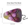 LMNGH Blooming Plum Bike Seat Cover Waterproof Bike Seat Rain Covers for Men Bike Cushion Seat Protector with Drawstring Extra Soft Exercise Seat Cushion Cover for Standard Or Stationary Bikes, style view 2