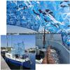 Camo Netting, Bulk Roll Camouflage Netting, for Hunt Blind Decor Courtyard Sunshade Photo Camp Fish Farm Factory Shelter Car Concealment Party Curtain Ceiling Fence Canopy Cover(Size:3x6m/9.8x19.7ft) view 4