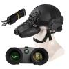 HMWOKPOT Adult Night Vision Binoculars, PVS-32 high-Definition Night Vision Device Digital Infrared Night Vision Goggles for Wildlife Observation Photography
