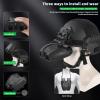 HMWOKPOT Adult Night Vision Binoculars, PVS-32 high-Definition Night Vision Device Digital Infrared Night Vision Goggles for Wildlife Observation Photography view 2