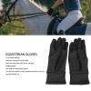 ZIZEV Riding Gloves, Prevent Slip Equestrian Gloves Professional Fine Workmanship Silicone Texture Design Soft for Hiking for Sports (XS) view 2