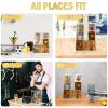 3 Tier Acrylic Trading Card Display Stand Graded Card Display Baseball Card Display Case Sports Card Display Case Magnetic Card Holder Stand Stadium Displays for Trade Shows Vendors Retail (No Cards) view 4